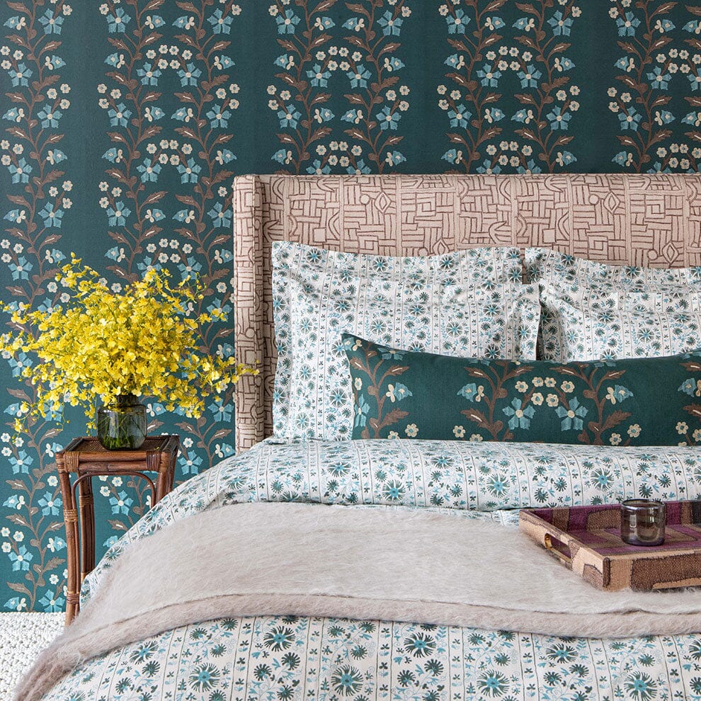 Spruce Tree of Life Suzani Wallpaper