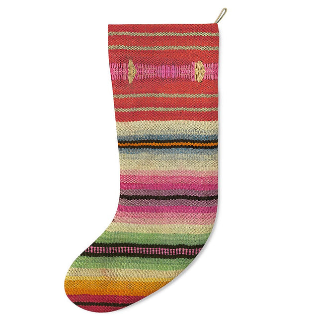 Technicolor Frazada Stocking Holiday Accent ADT 