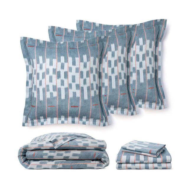Chambray Lattice Baule Bedding Bundle Bedding St. Frank 