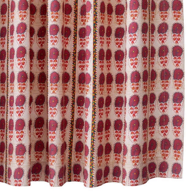 Fuchsia Daisy Suzani Shower Curtain Shower Curtain Portugal 