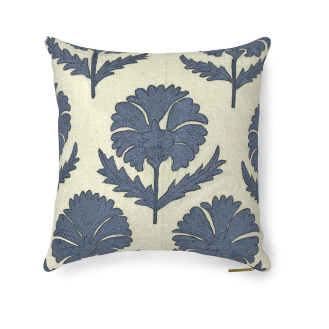 Indigo Daisy Suzani Pillow Pillow ADT 18" W x 18" H 