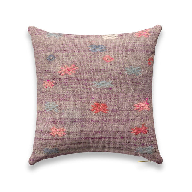 Amethyst Burdock Kilim Pillow Pillow ADT 