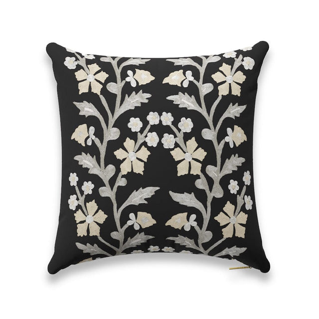 Black Tree of Life Suzani Pillow Pillow ADT 