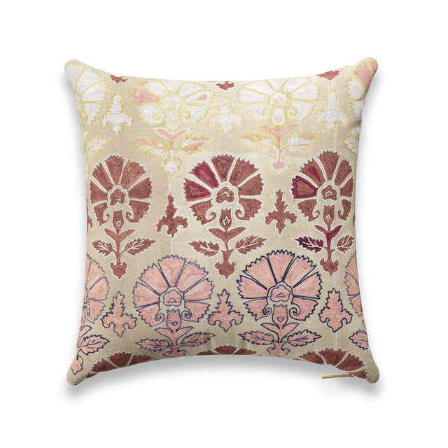 Blush Daisy Suzani Pillow Pillow ADT 22" W x 22" H 