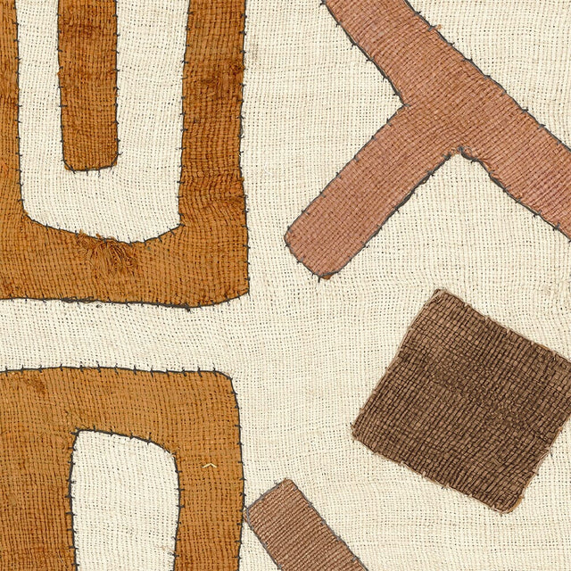 Rust Confetti Kuba Cloth Wallpaper Yardage St. Frank 