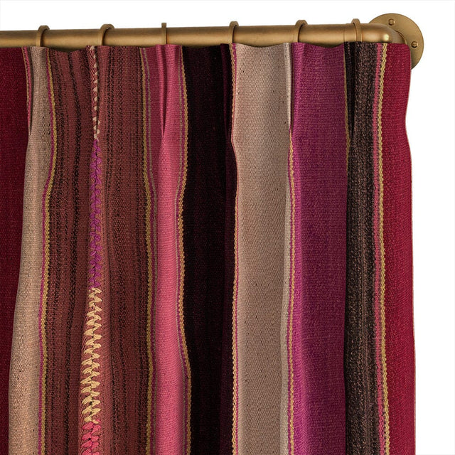 Fuchsia Frazada French Pleat Curtain Curtains St. Frank 