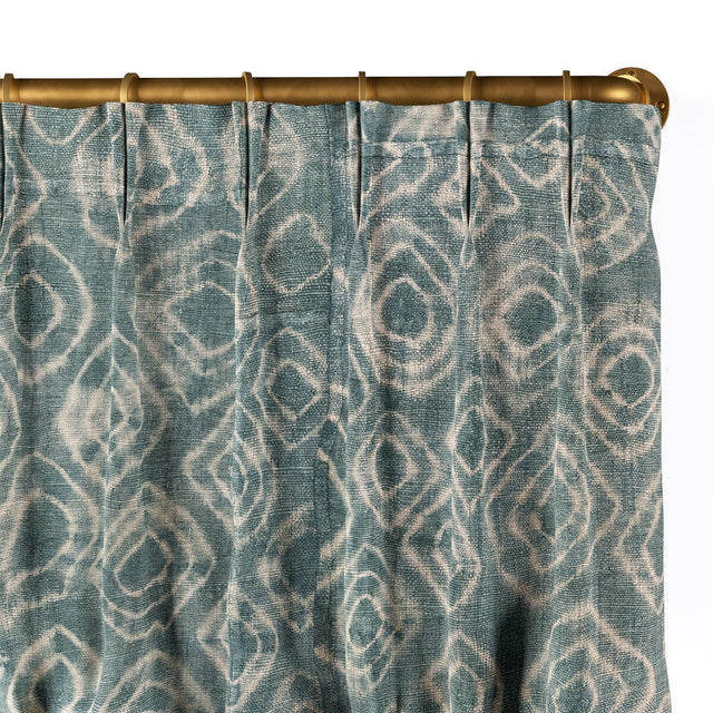 Storm Rock Kuba Cloth French Pleat Curtain Curtains St. Frank 