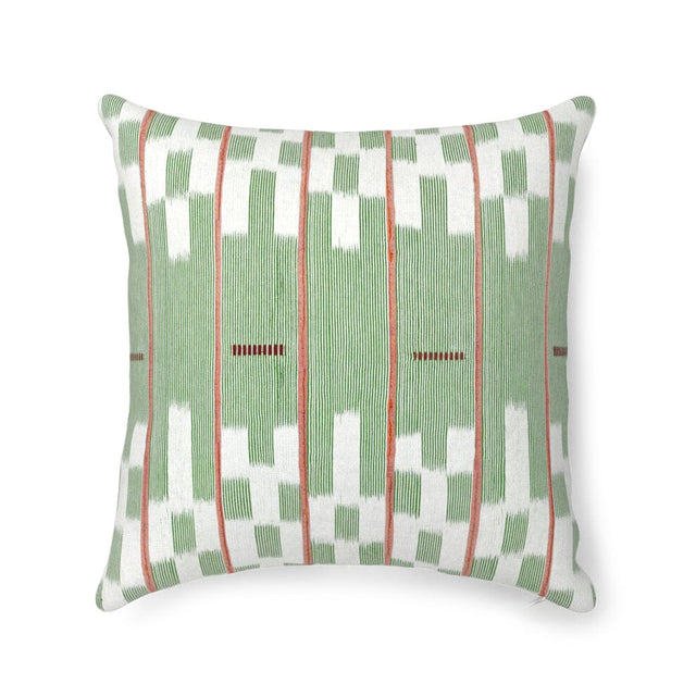 Green Lattic Baule Outdoor Pillow Pillow ADT 22" W x 22" H 