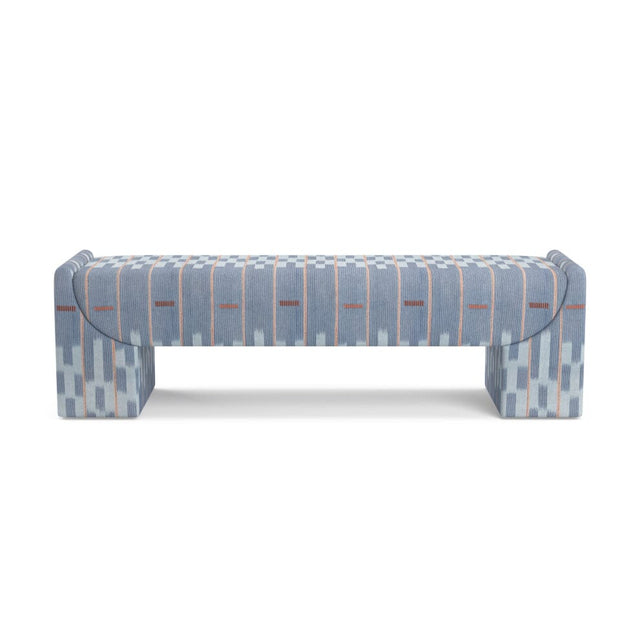 Chambray Lattice Baule Stevie Bench Furniture Revive 