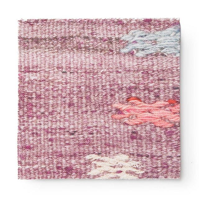 Amethyst Burdock Kilim Outdoor Performance Fabric Fabric by the Yard ADT 