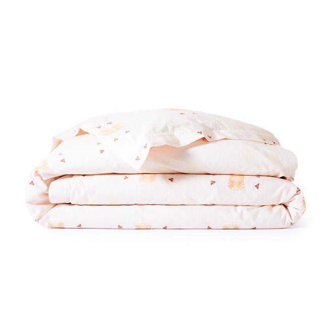 Blush Cactus Silk - Duvet Bedding Portugal Queen 