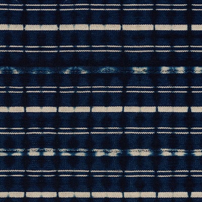 Lines Indigo - Wallpaper Yardage St. Frank 