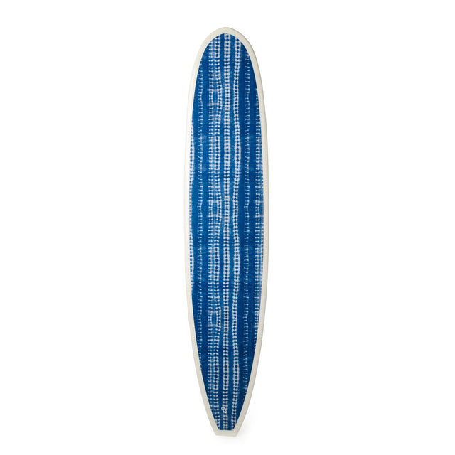 Dark Vines Indigo Longboard - Art Object Surfboard Gary Linden x St. Frank 