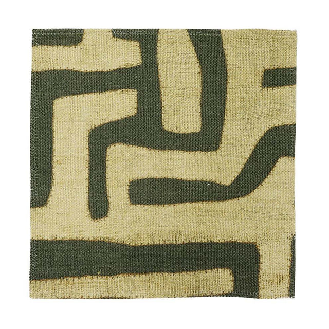 Coffee Classic Kuba Cloth - Fabric Fabric by the Yard St. Frank 