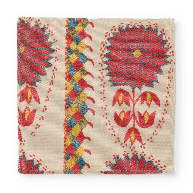 Fuchsia Daisy Suzani - Fabric Fabric by the yard St. Frank 