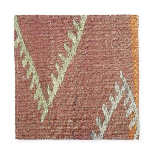 Rouge Chevron Kilim - Fabric Fabric by the Yard St. Frank 